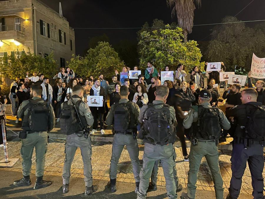بالصور والفيديو : تظاهرات غاضبة دعما للاقصى في كفركنا وحيفا وام الفحم وعرابة